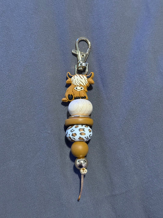 Cow Keyring