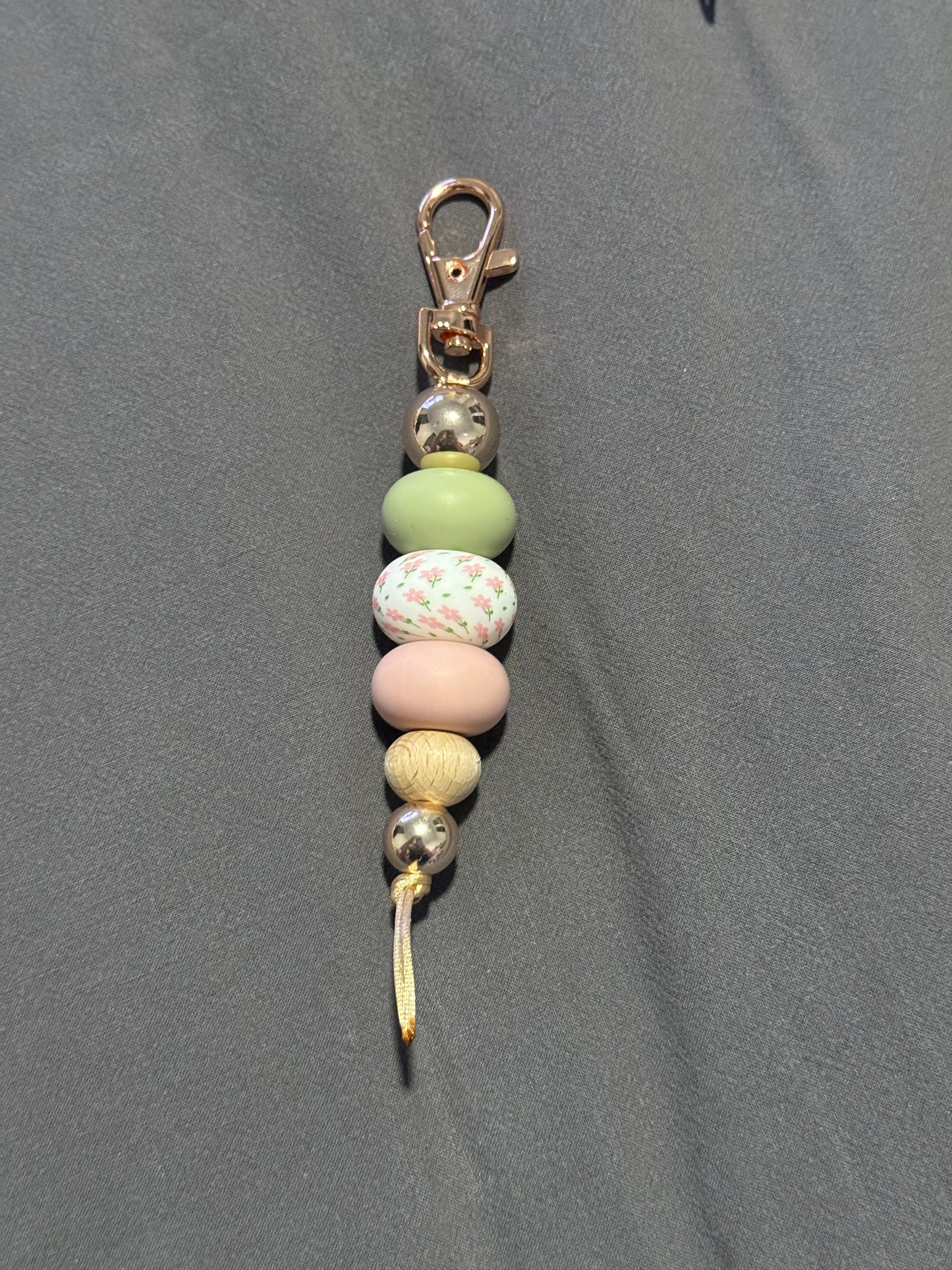 Spring Daisies Keyring